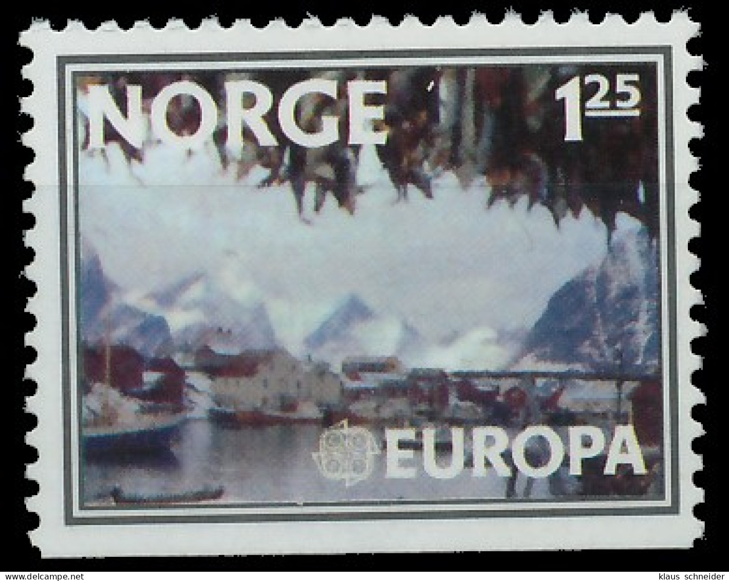 NORWEGEN 1977 Nr 742Du Postfrisch X55D186 - Neufs