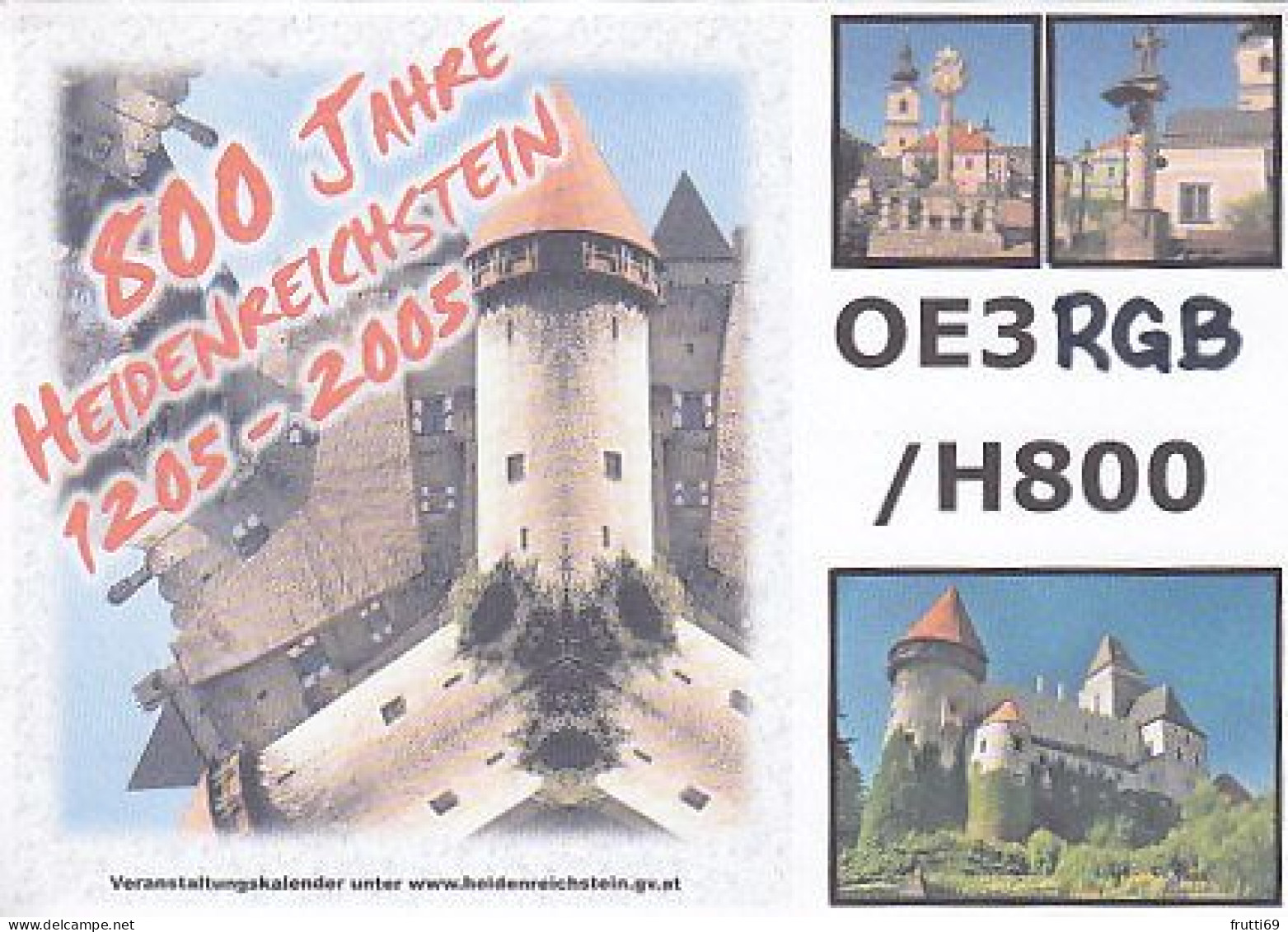 AK 212309 QSL - Austria - Heidenreichstein - Radio Amateur