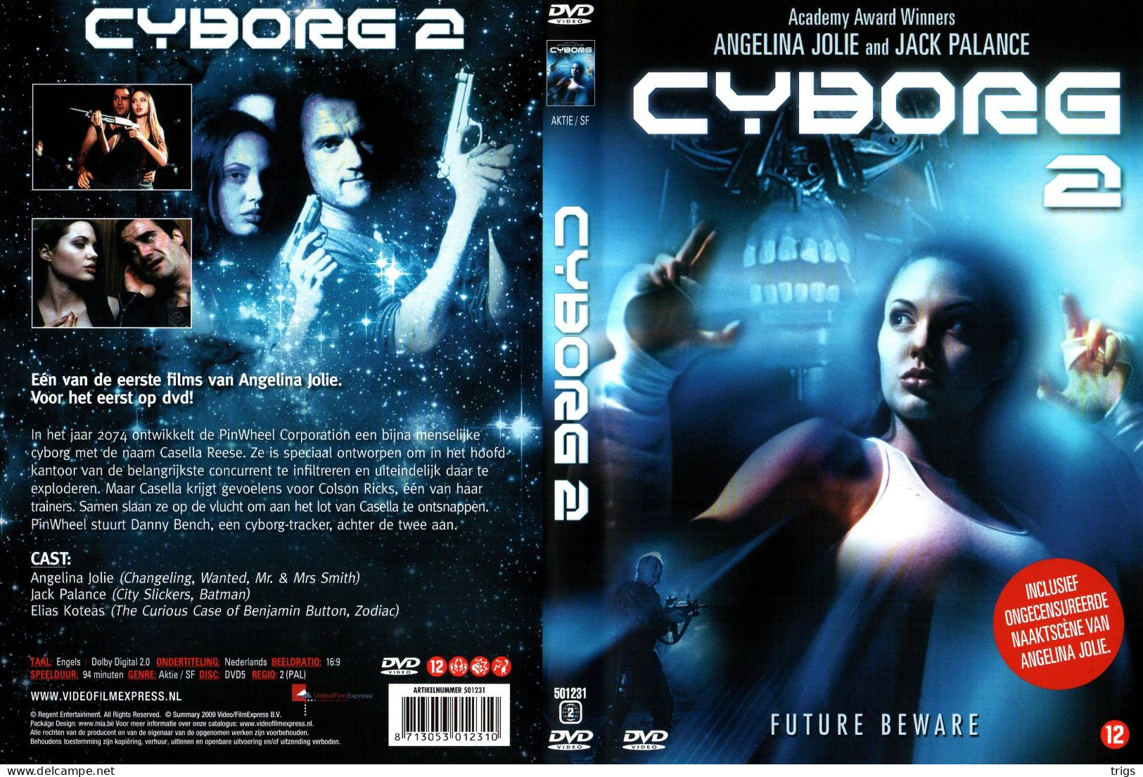 DVD - Cyborg 2 - Sciences-Fictions Et Fantaisie
