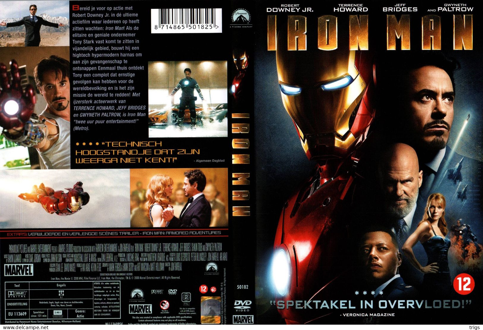 DVD - Iron Man - Action, Adventure