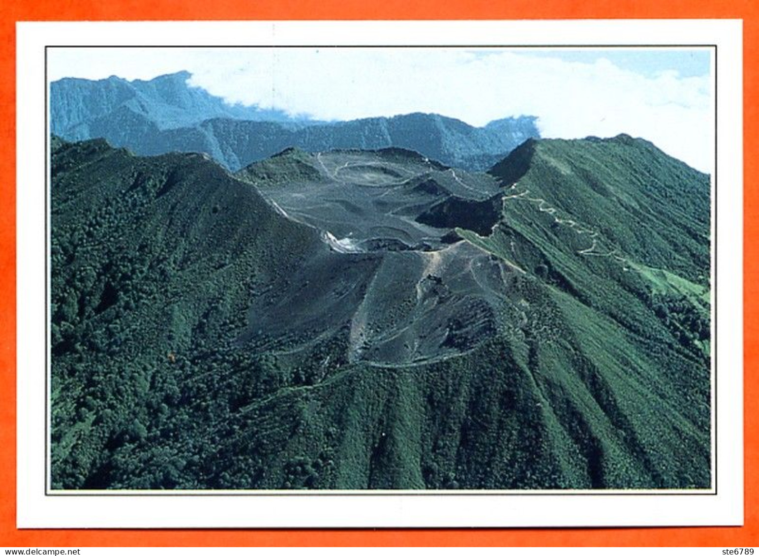 COSTA RICA Cratère Du Volcan Irazu - Géographie