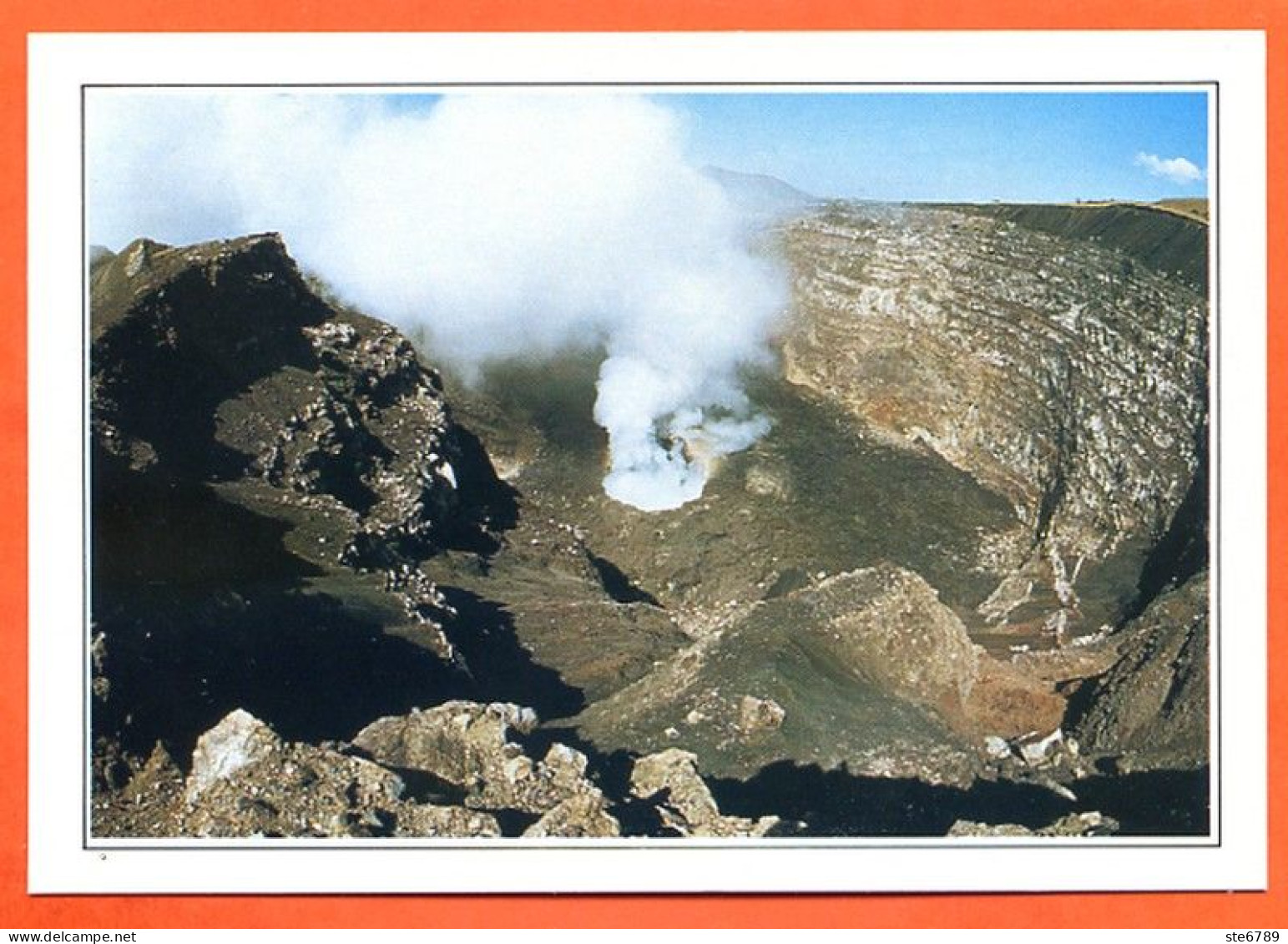 NICARAGUA Cratère Actif Volcan Masaya - Geographie