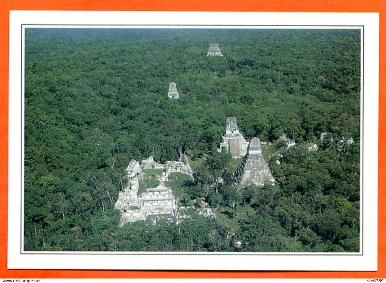 GUATEMALA Tikal Ruines Dans La Foret Vierge - Géographie