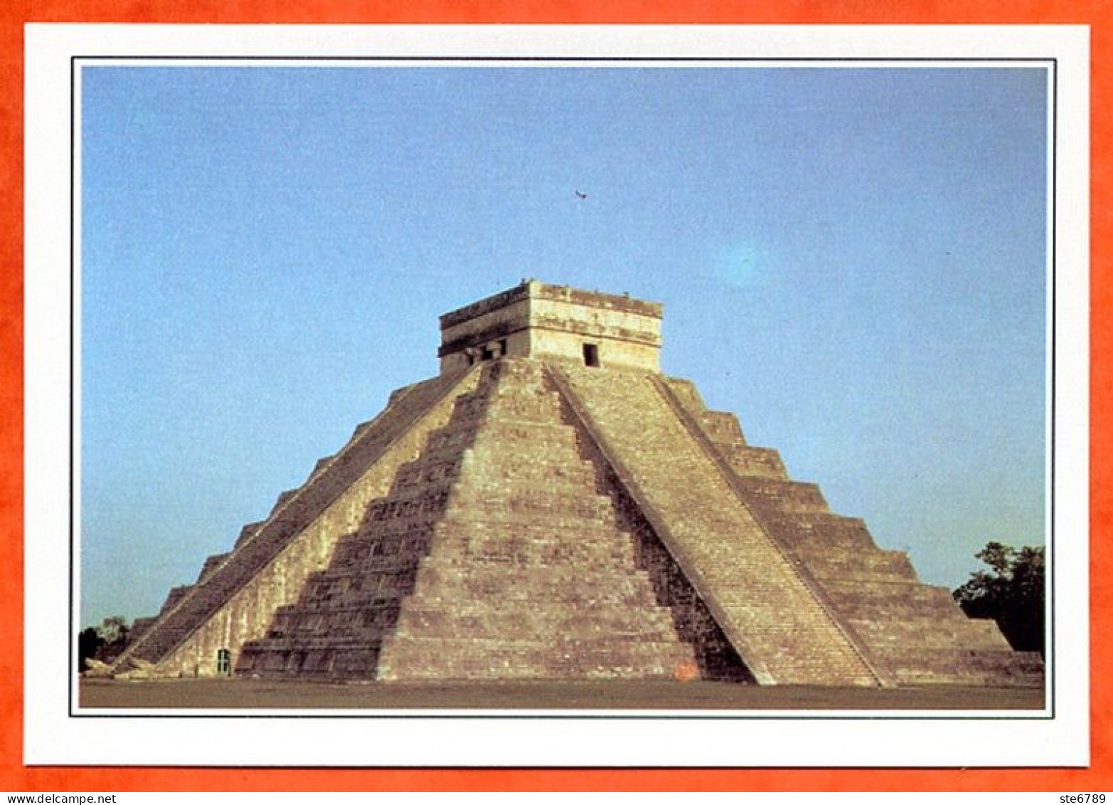 MEXIQUE  Chichén Itza Temple De Kukulkan - Geographie