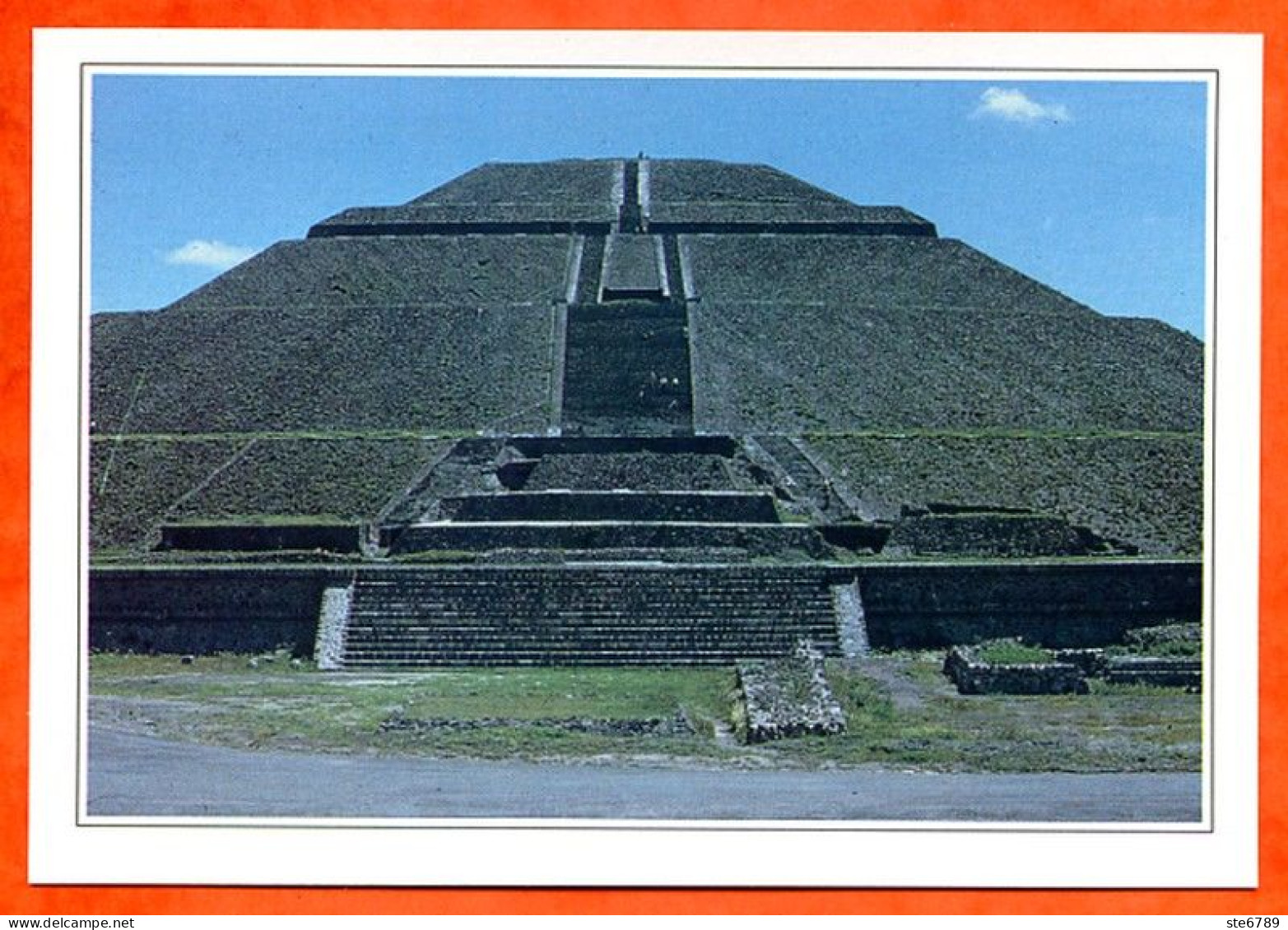 MEXIQUE  Teotihuacan La Pyramide Du Soleil - Géographie