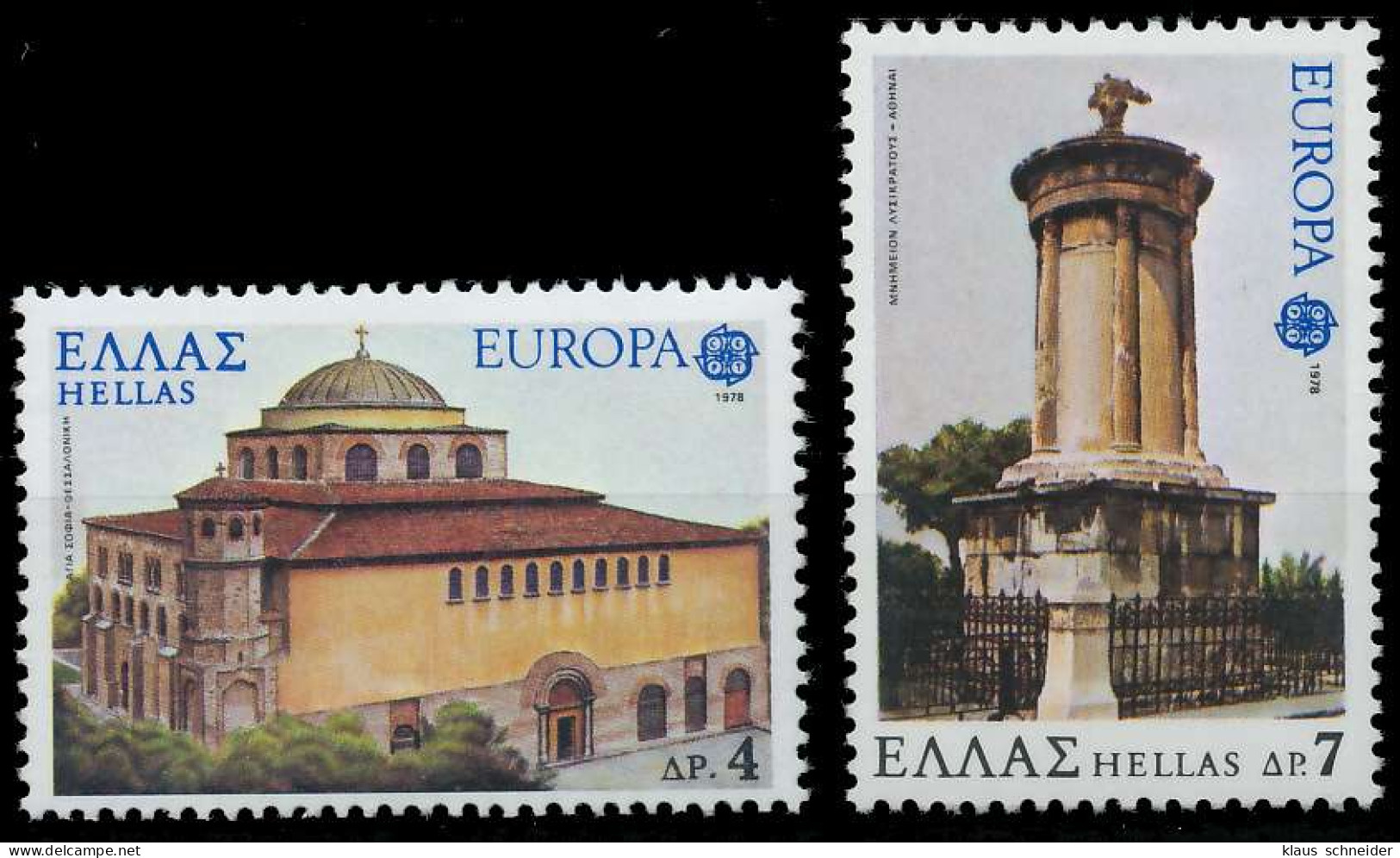 GRIECHENLAND 1978 Nr 1314-1315 Postfrisch X58562A - Ungebraucht