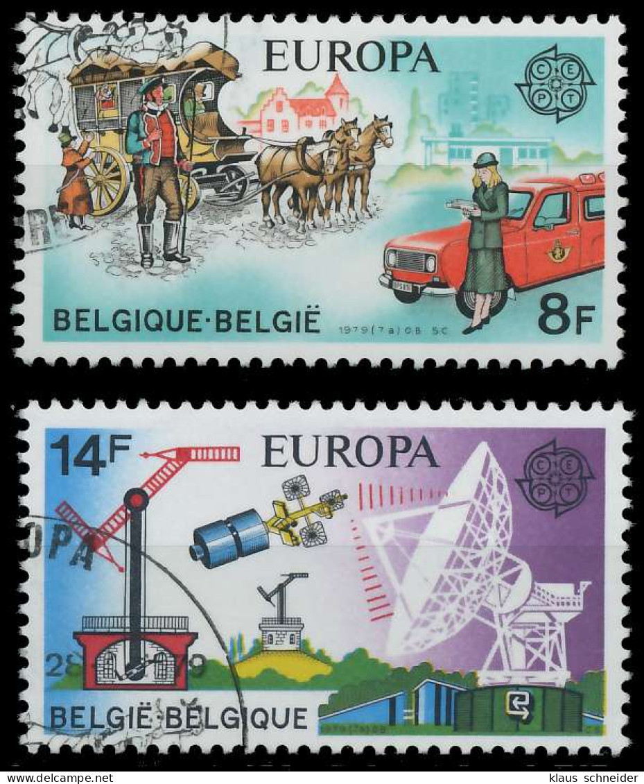 BELGIEN 1979 Nr 1982-1983 Gestempelt X58CFCE - Oblitérés