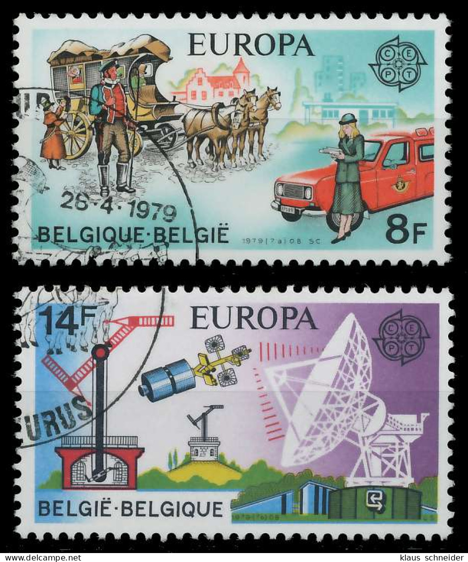 BELGIEN 1979 Nr 1982-1983 Gestempelt X58CFCA - Used Stamps