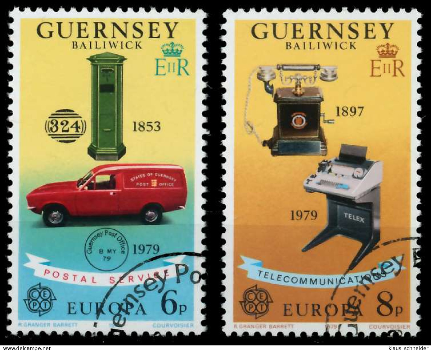 GUERNSEY 1979 Nr 189-190 Gestempelt X58D12A - Guernesey
