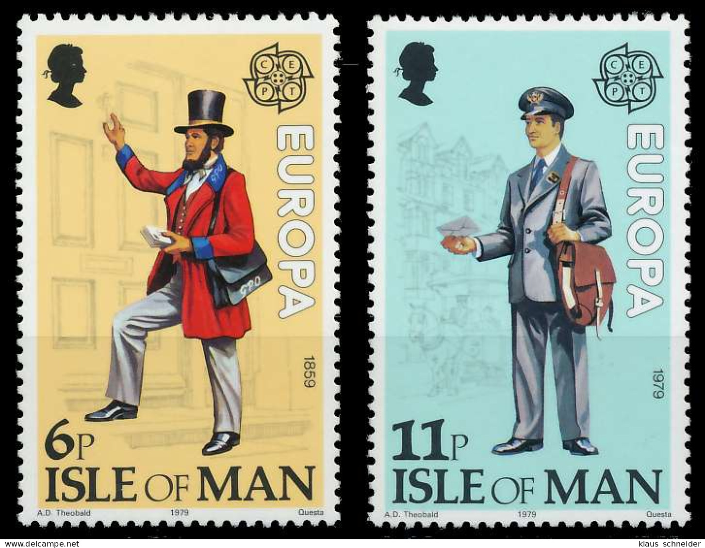 ISLE OF MAN 1979 Nr 142-143 Postfrisch S1B2CC6 - Isle Of Man