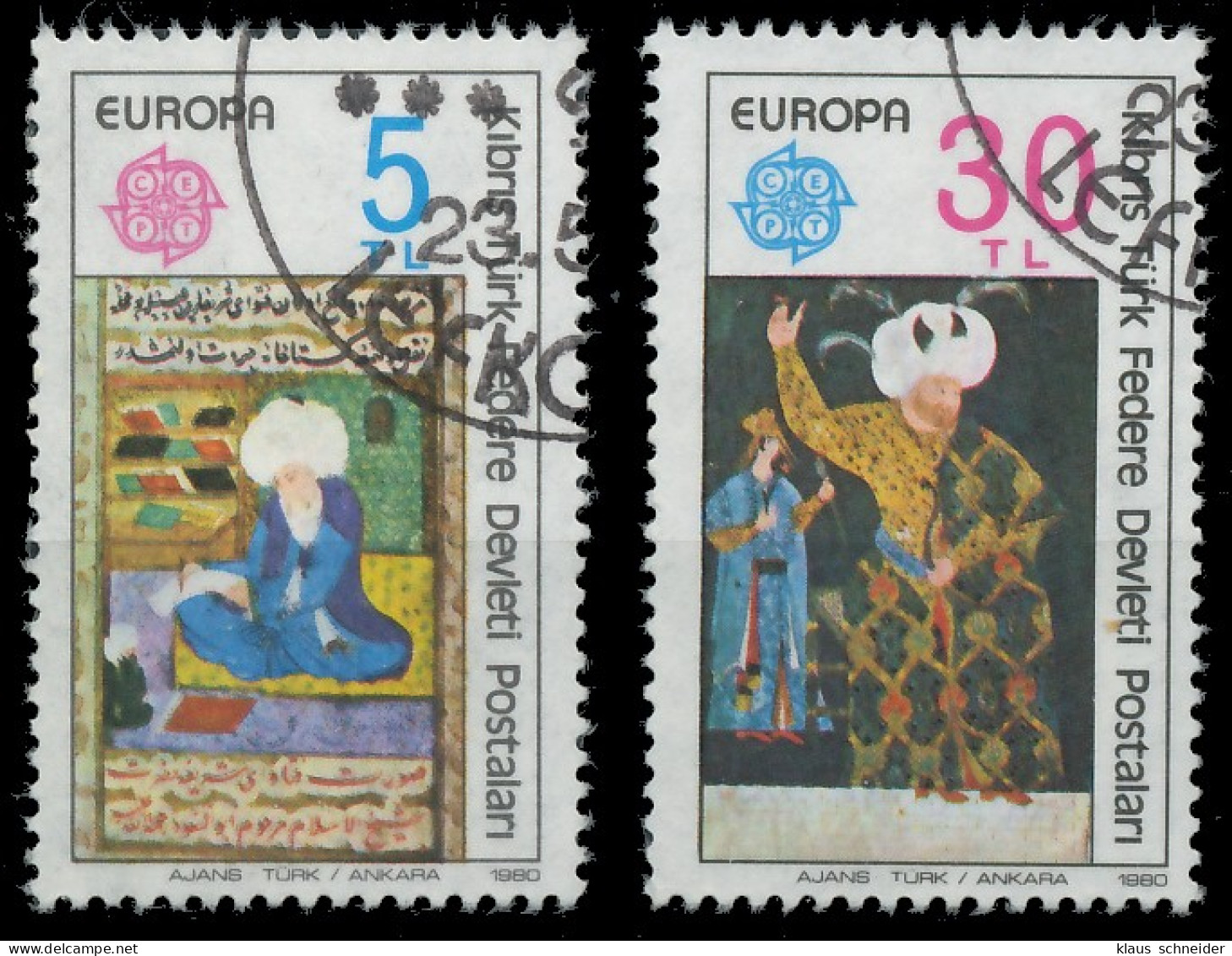 TÜRKISCH-ZYPERN 1980 Nr 83-84 Gestempelt X59A3DE - Oblitérés