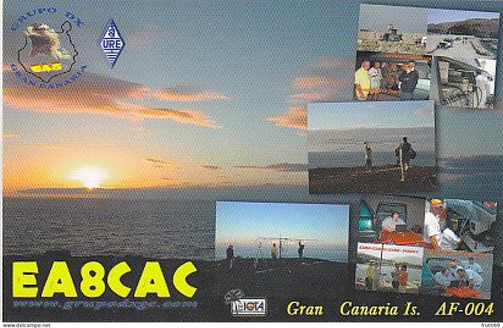 AK 212322 QSL - Spain - Gran Canaria Is. - Amateurfunk