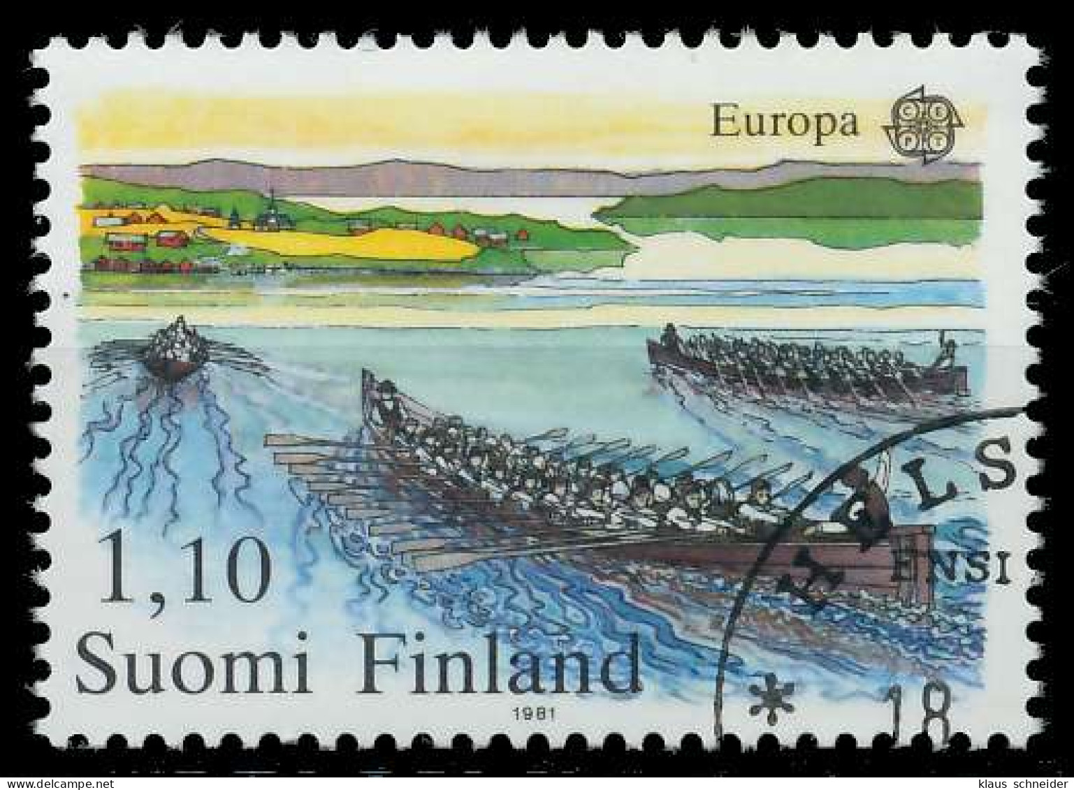 FINNLAND 1981 Nr 881 Gestempelt X5A0146 - Used Stamps