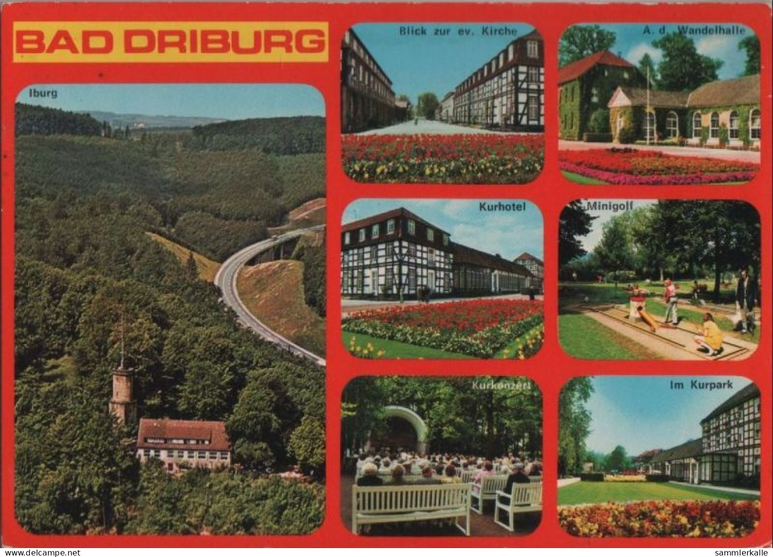49984 - Bad Driburg - U.a. Minigolf - Ca. 1980 - Bad Driburg
