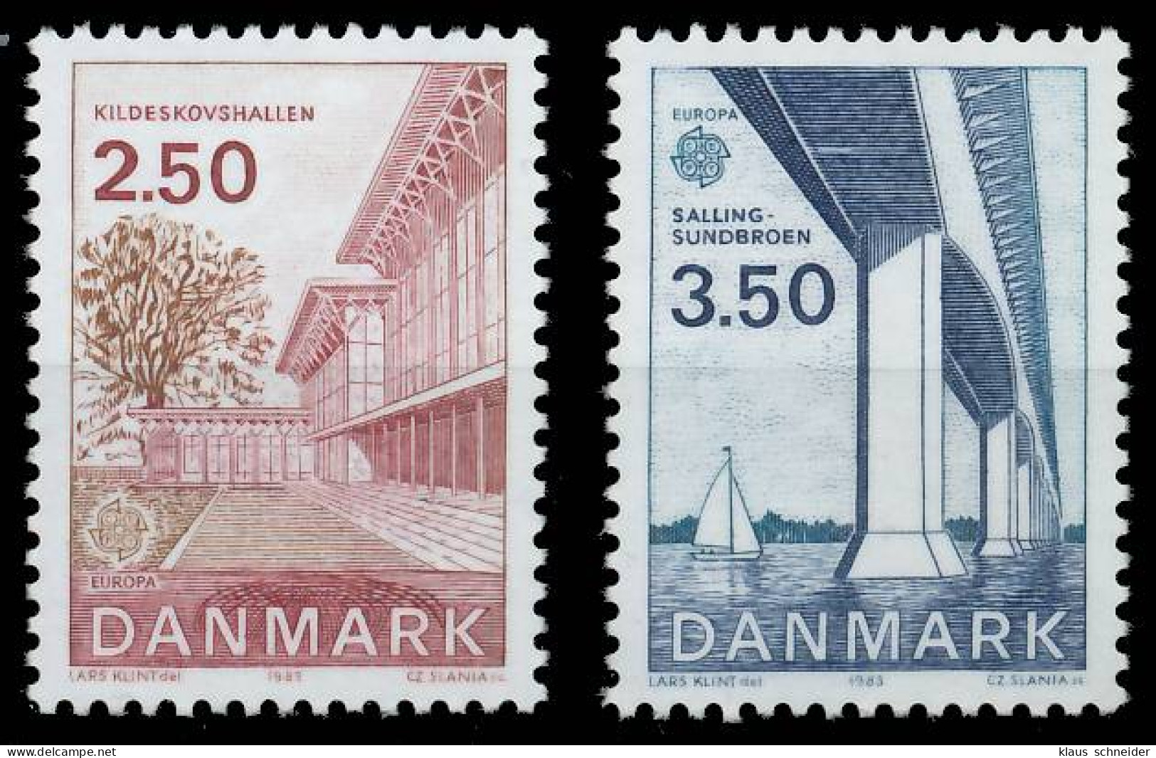 DÄNEMARK 1983 Nr 781-782 Postfrisch S1E515A - Neufs