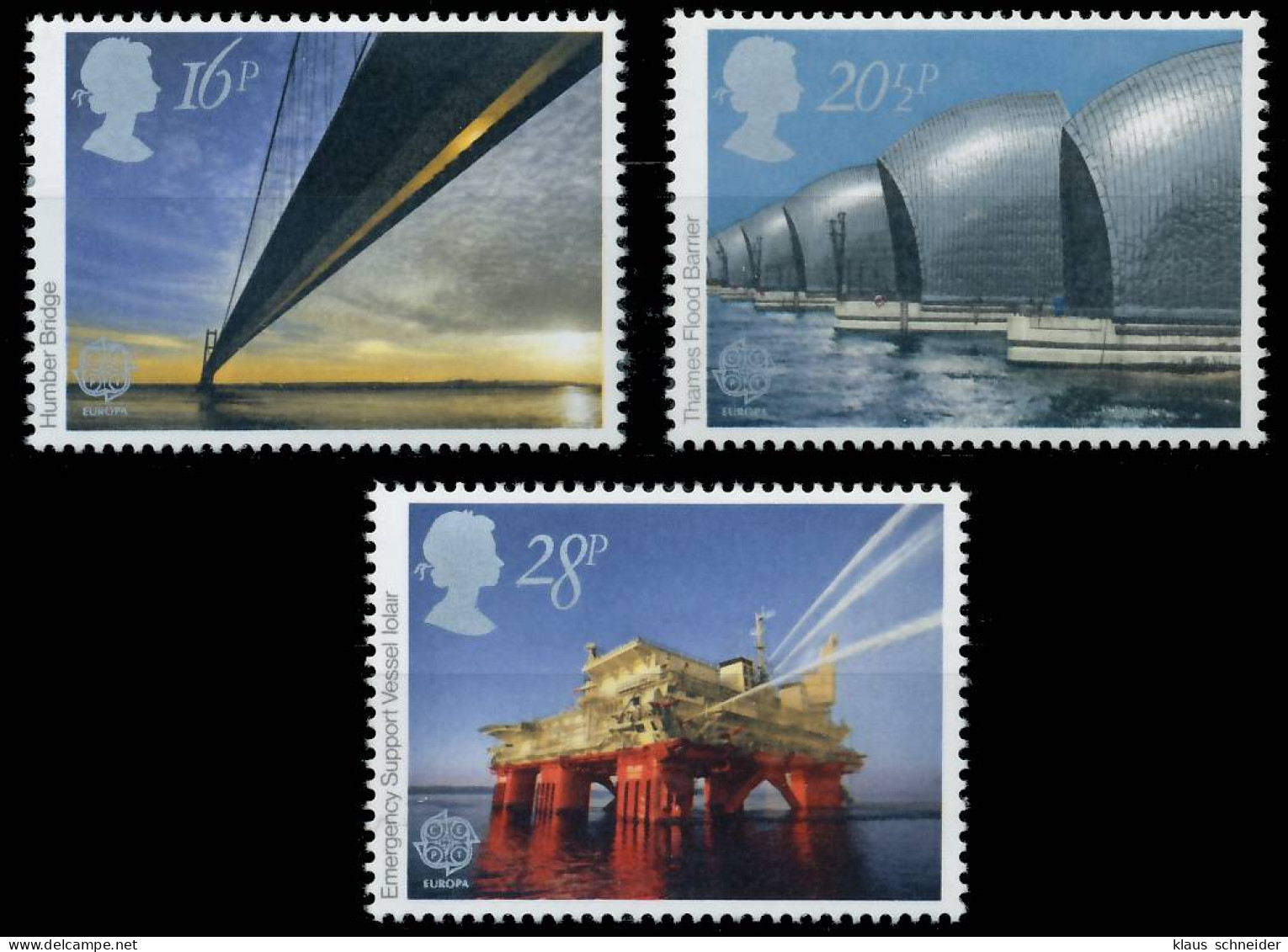 GROSSBRITANNIEN 1983 Nr 953-955 Postfrisch S1E5226 - Unused Stamps