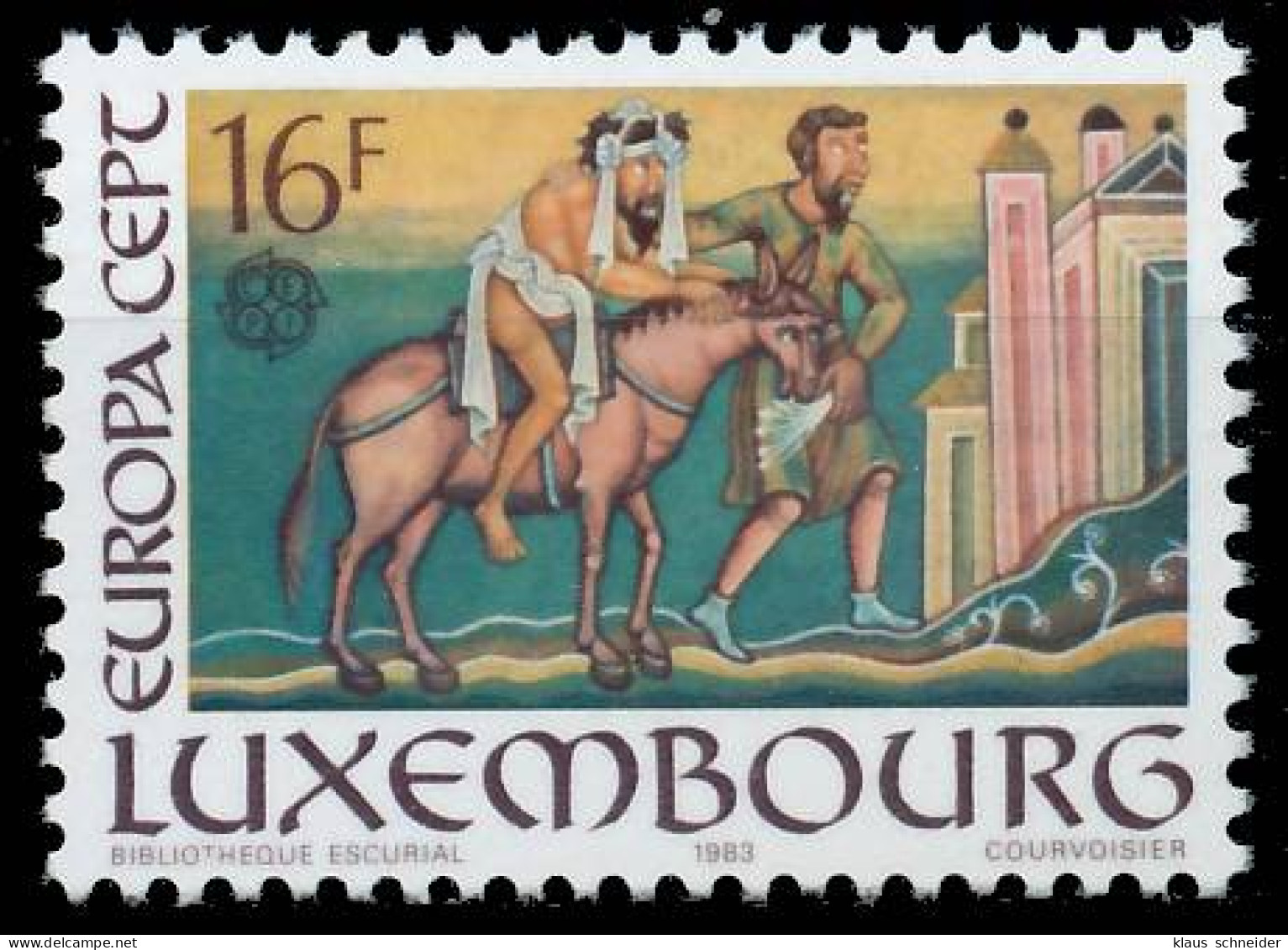LUXEMBURG 1983 Nr 1075 Postfrisch S1E53A6 - Unused Stamps