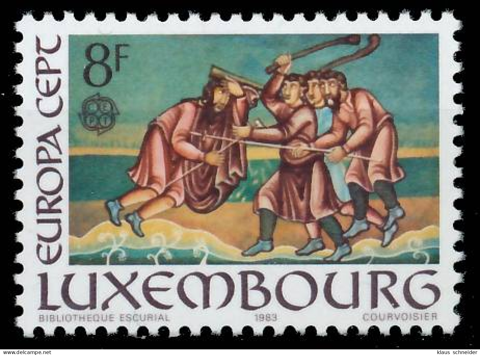 LUXEMBURG 1983 Nr 1074 Postfrisch S1E53A2 - Unused Stamps