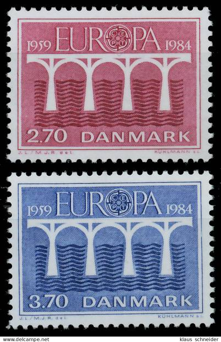 DÄNEMARK 1984 Nr 806-807 Postfrisch S1E960A - Ungebraucht