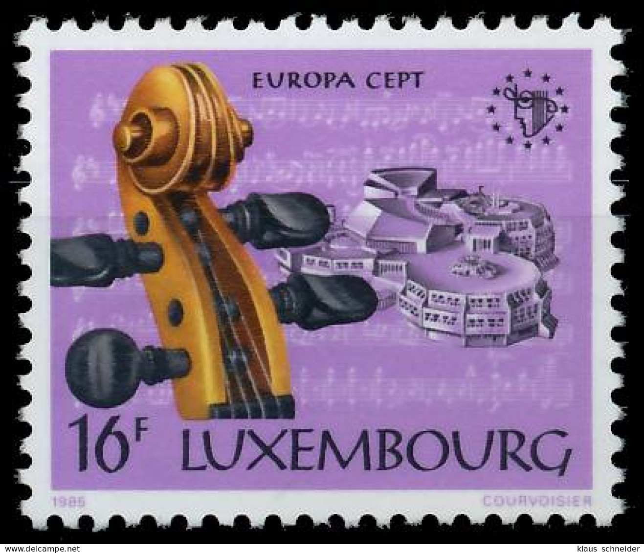 LUXEMBURG 1985 Nr 1126 Postfrisch X5BEBF2 - Nuevos