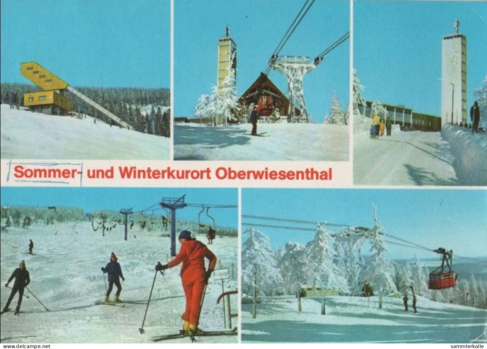 109999 - Oberwiesenthal - 5 Winterbilder - Oberwiesenthal