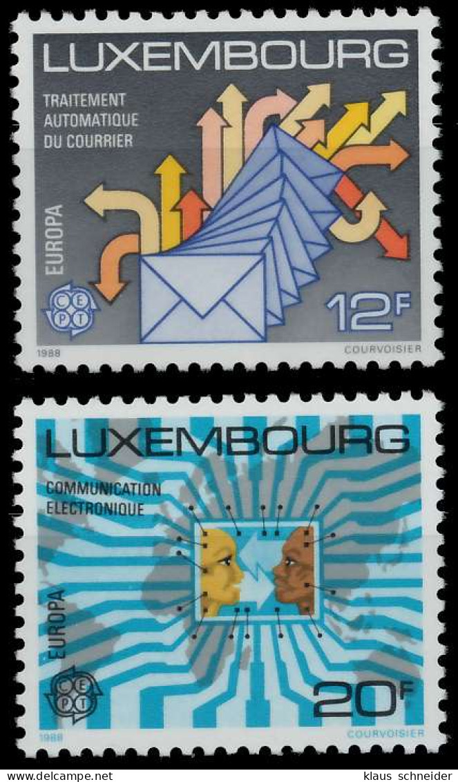 LUXEMBURG 1988 Nr 1199-1200 Postfrisch S1F9412 - Nuevos