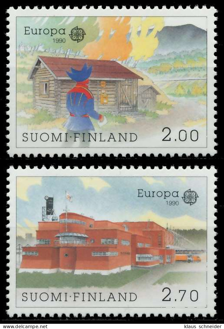 FINNLAND 1990 Nr 1108-1109 Postfrisch S1FD5B6 - Unused Stamps