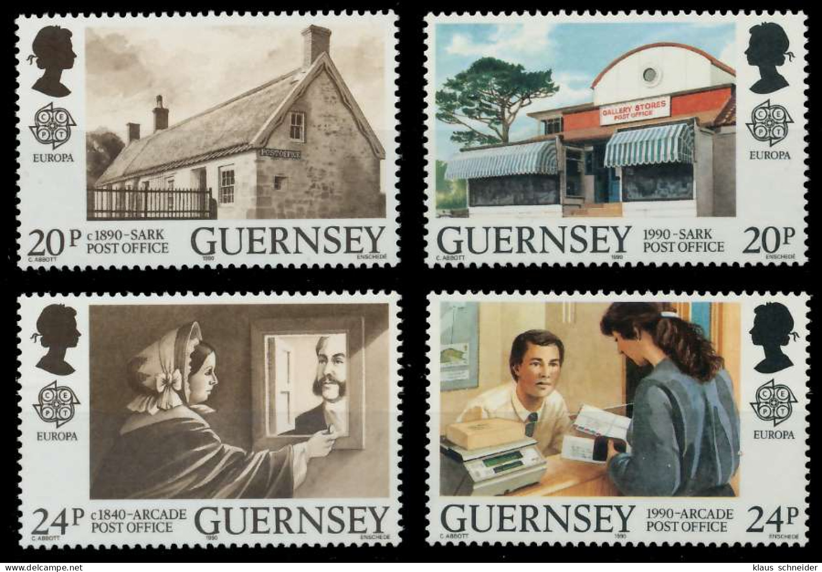 GUERNSEY 1990 Nr 483-486 Postfrisch S1FD6AA - Guernesey