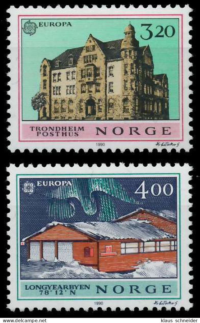 NORWEGEN 1990 Nr 1046-1047 Postfrisch S1FD83E - Unused Stamps