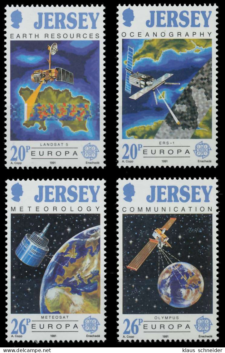 JERSEY 1991 Nr 539-542 Postfrisch S2013EE - Jersey