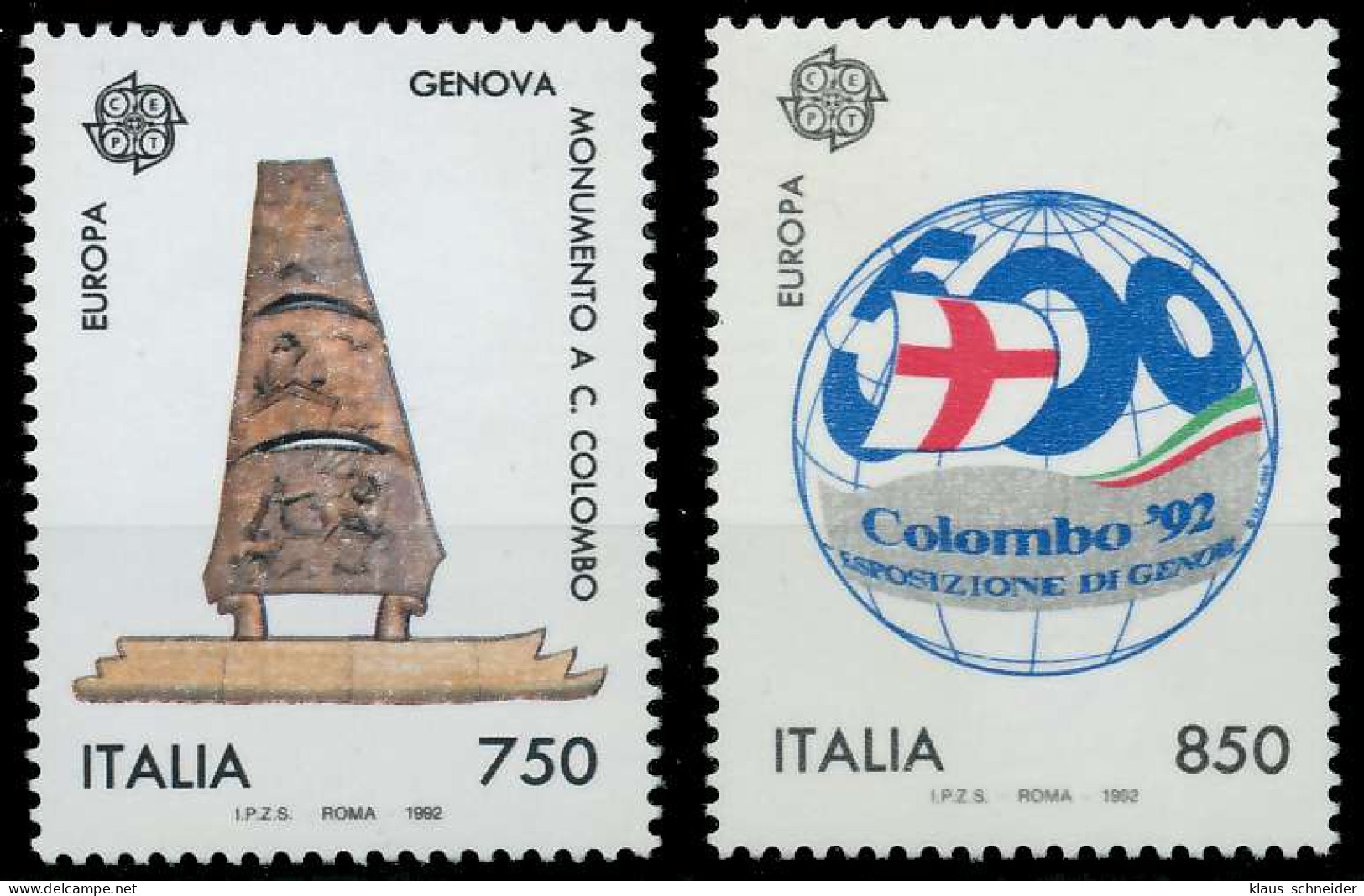 ITALIEN 1992 Nr 2213-2214 Postfrisch S207372 - 1991-00: Nieuw/plakker