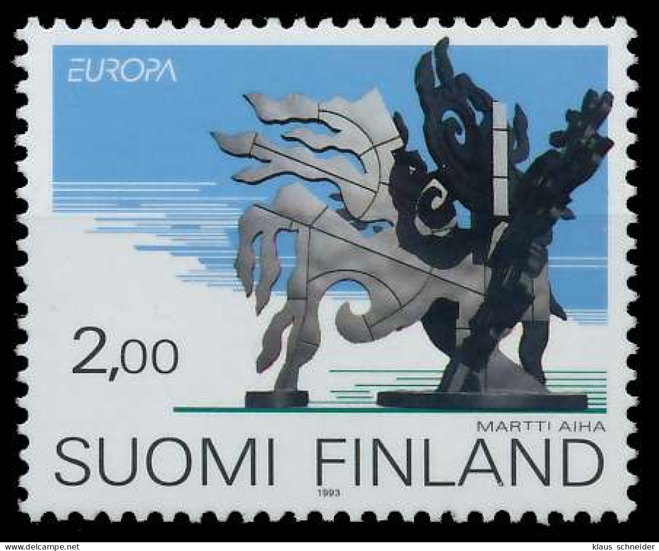 FINNLAND 1993 Nr 1206 Postfrisch S20A9CA - Unused Stamps