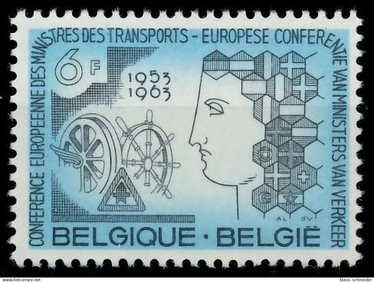 BELGIEN 1963 Nr 1313 Postfrisch S20E062 - Unused Stamps