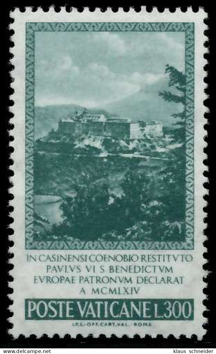 VATIKAN 1965 Nr 482 Postfrisch S213E96 - Unused Stamps