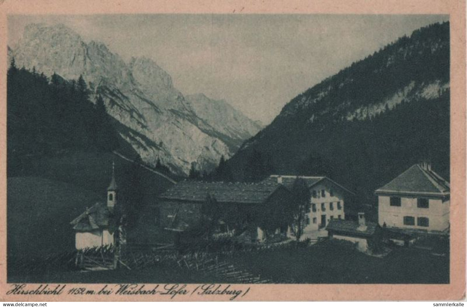 84906 - Österreich - Emmering-Hirschbichl - Bei Weisbach-Lofer - 1924 - Ebersberg