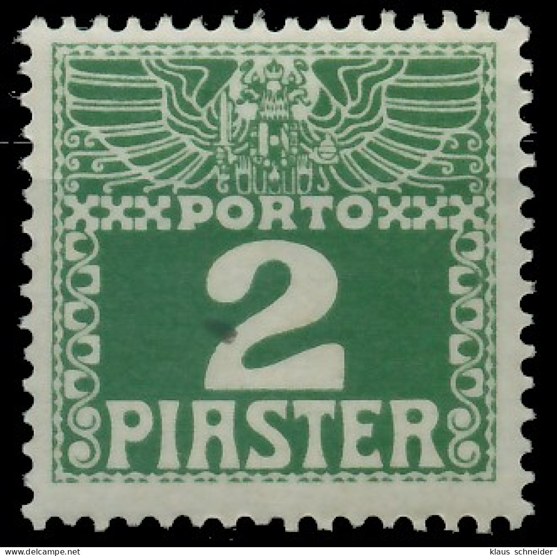 ÖSTERREICH LEVANTE PORTOMARKEN Nr 10yb Postfrisch X73A9EA - Levante-Marken