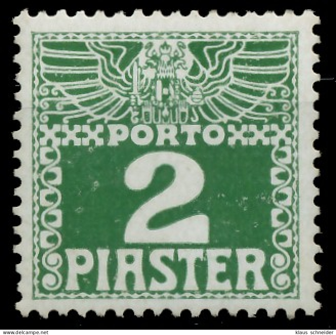 ÖSTERREICH LEVANTE PORTOMARKEN Nr 10xb Postfrisch X73AA12 - Eastern Austria