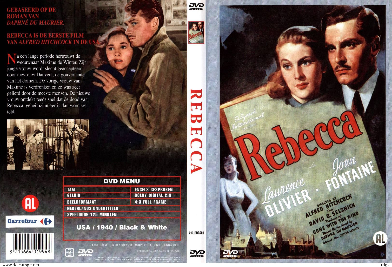 DVD - Rebecca - Dramma