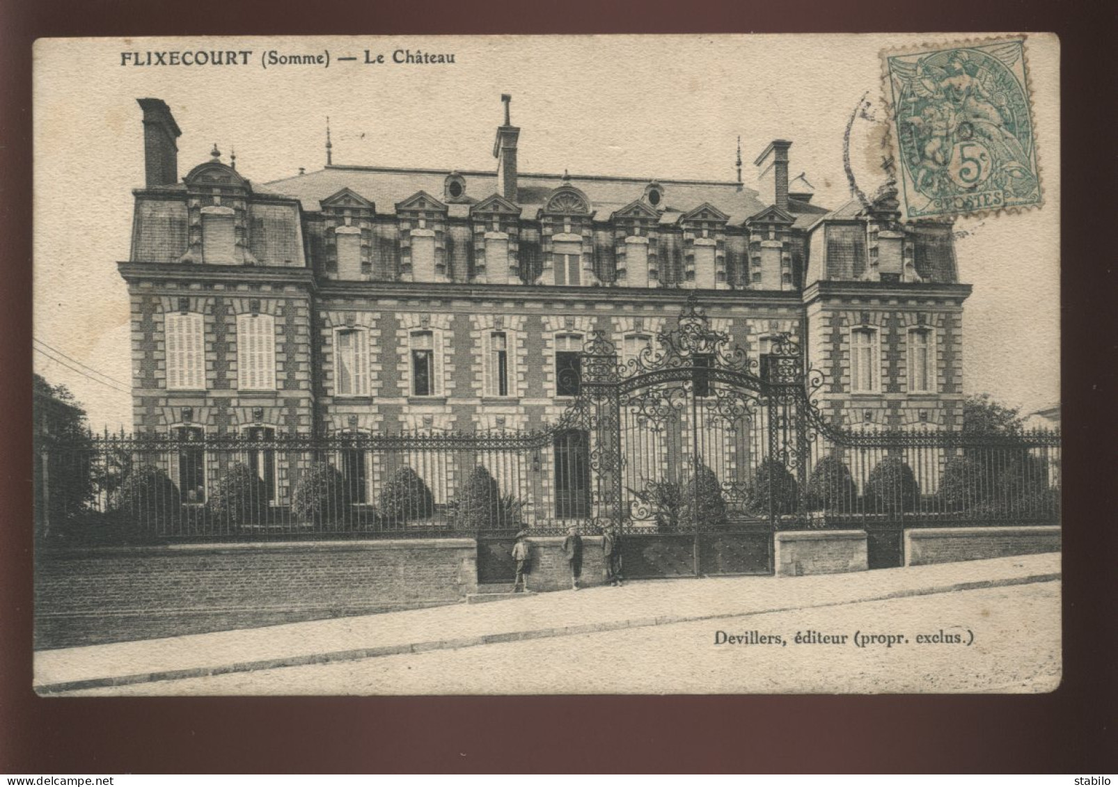 80 - FLIXECOURT - LE CHATEAU - Flixecourt