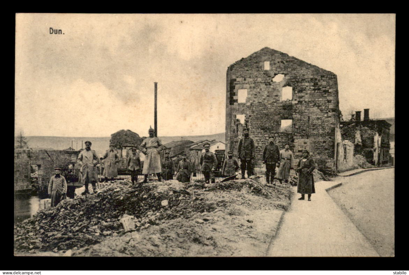 55 - DUN-SUR-MEUSE - FELDPOSTKARTE - GUERRE 14/18 - Dun Sur Meuse