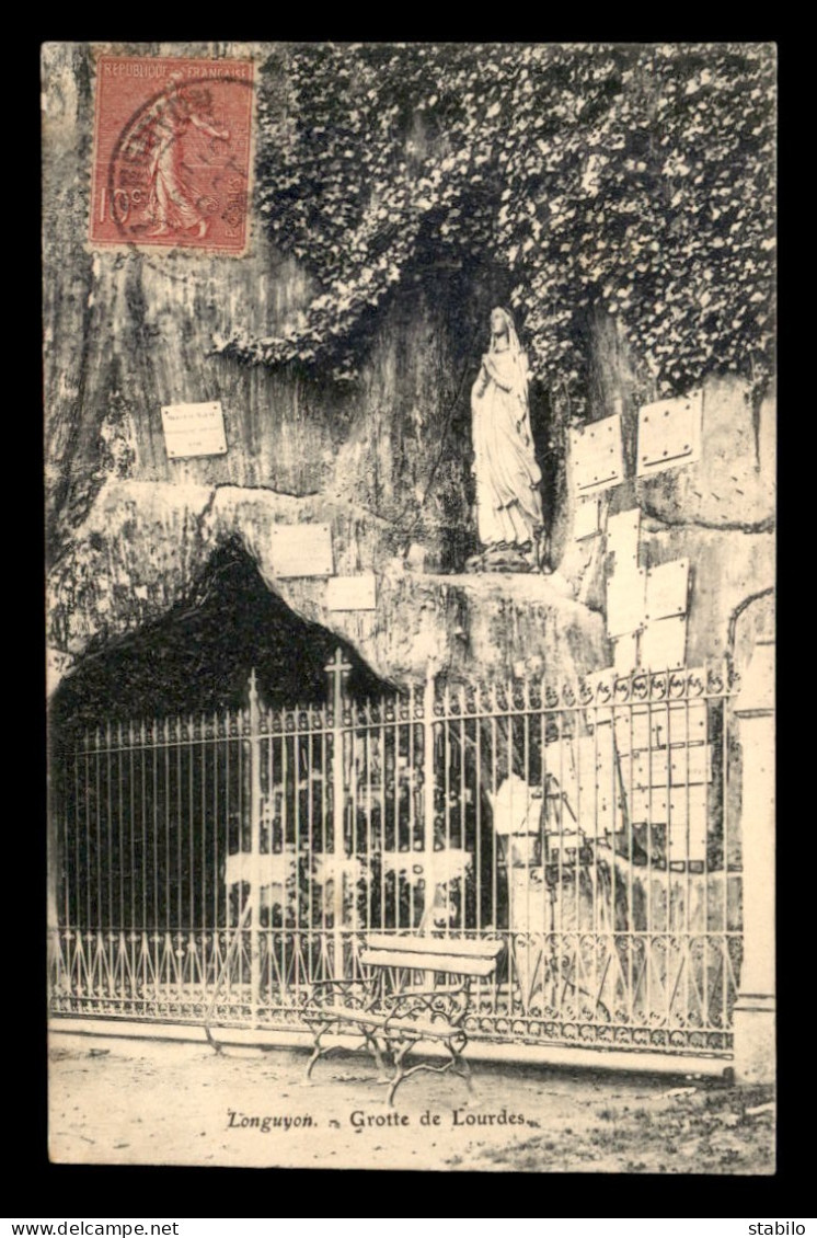 54 - LONGUYON - GROTTE DE LOURDES - Longuyon