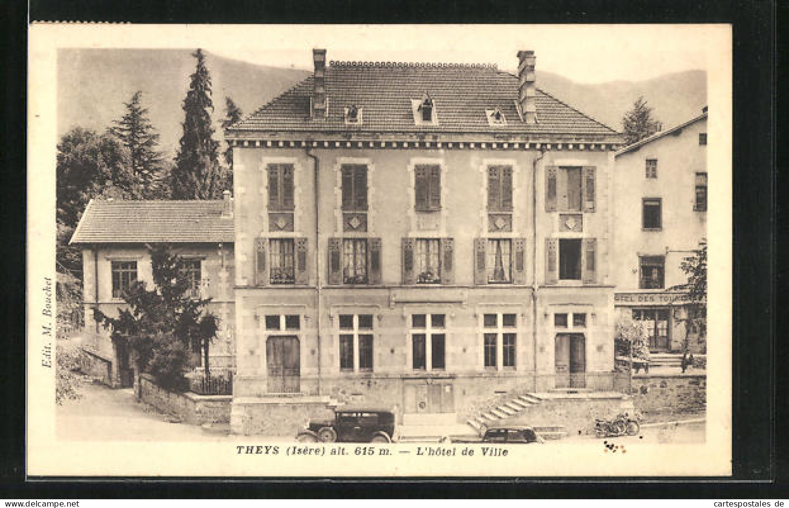 CPA Theys, L`hotel De Ville  - Theys