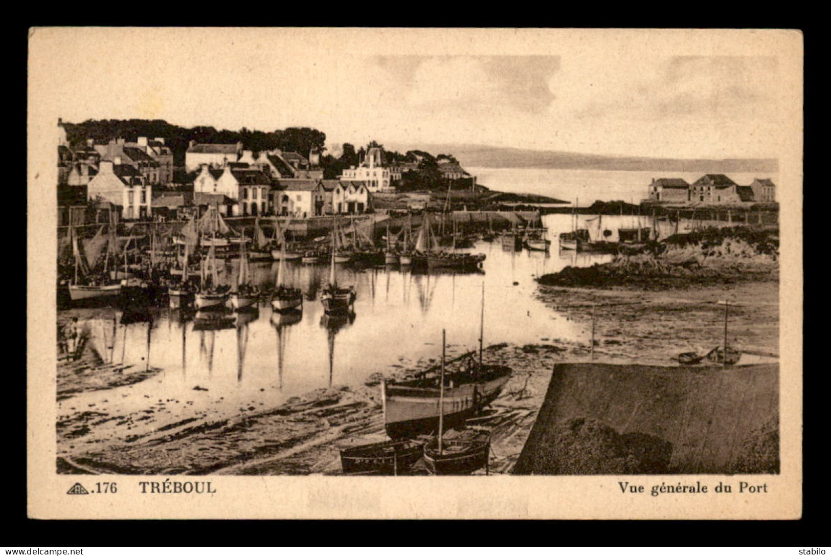 29 - TREBOUL - VUE GENERALE DU PORT - Tréboul