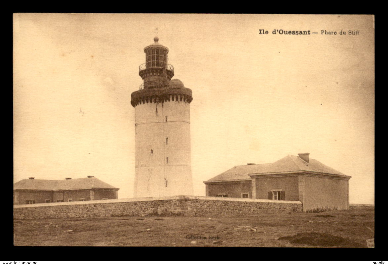 29 - ILE D'OUESSANT - LE PHARE DU STIFF - Ouessant