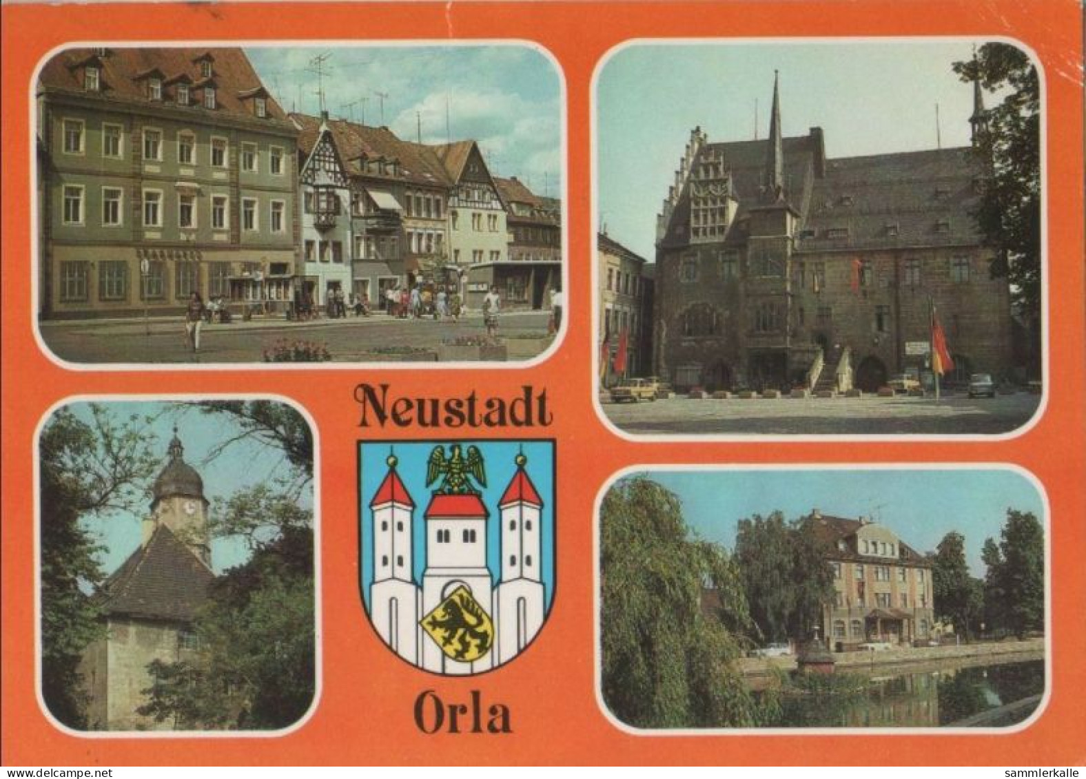 39187 - Neustadt An Der Orla - U.a. Rathaus - 1990 - Neustadt / Orla