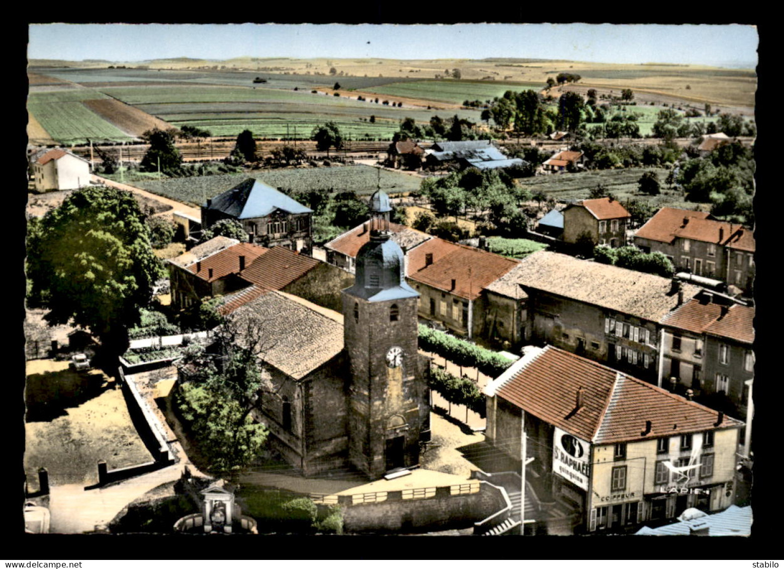 55 - SPINCOURT - L'EGLISE - VUE AERIENNE - Spincourt