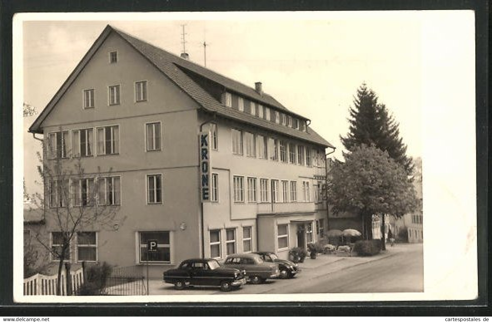 AK Schömberg, Gasthaus Und Hotel Krone  - Schömberg