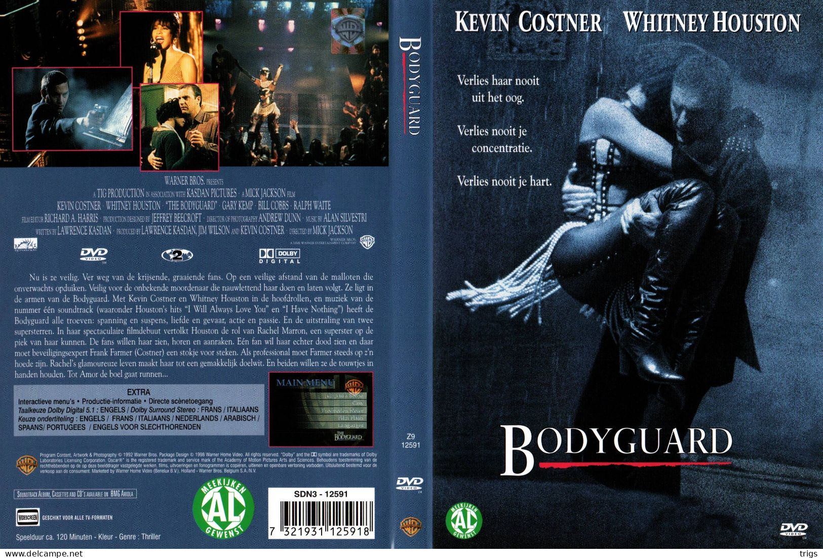 DVD - Bodyguard - Politie & Thriller