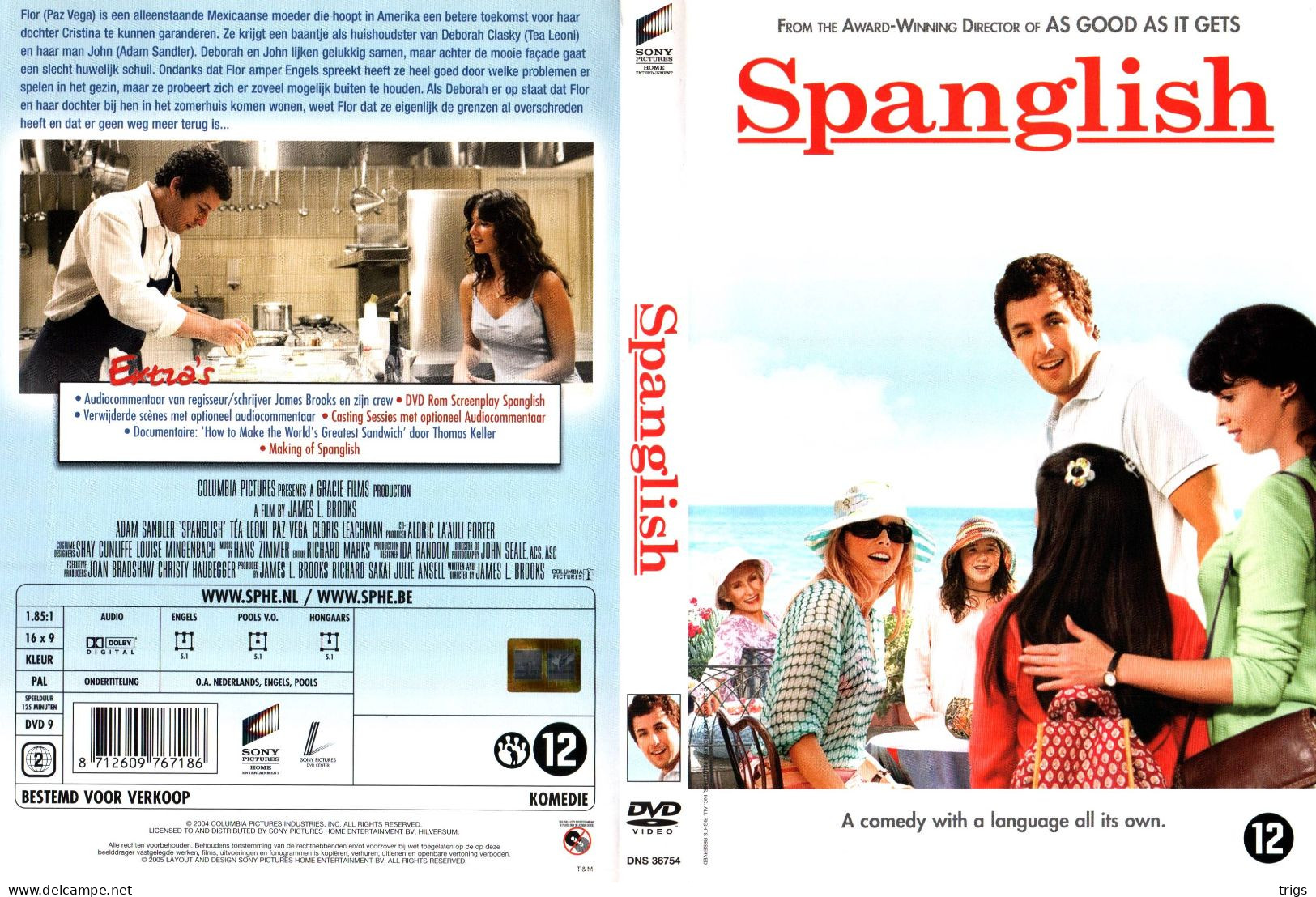 DVD - Spanglish - Comédie