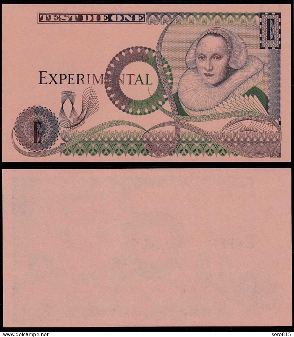 Test Banknote Der Bank Of England   (d092 - Sonstige – Europa
